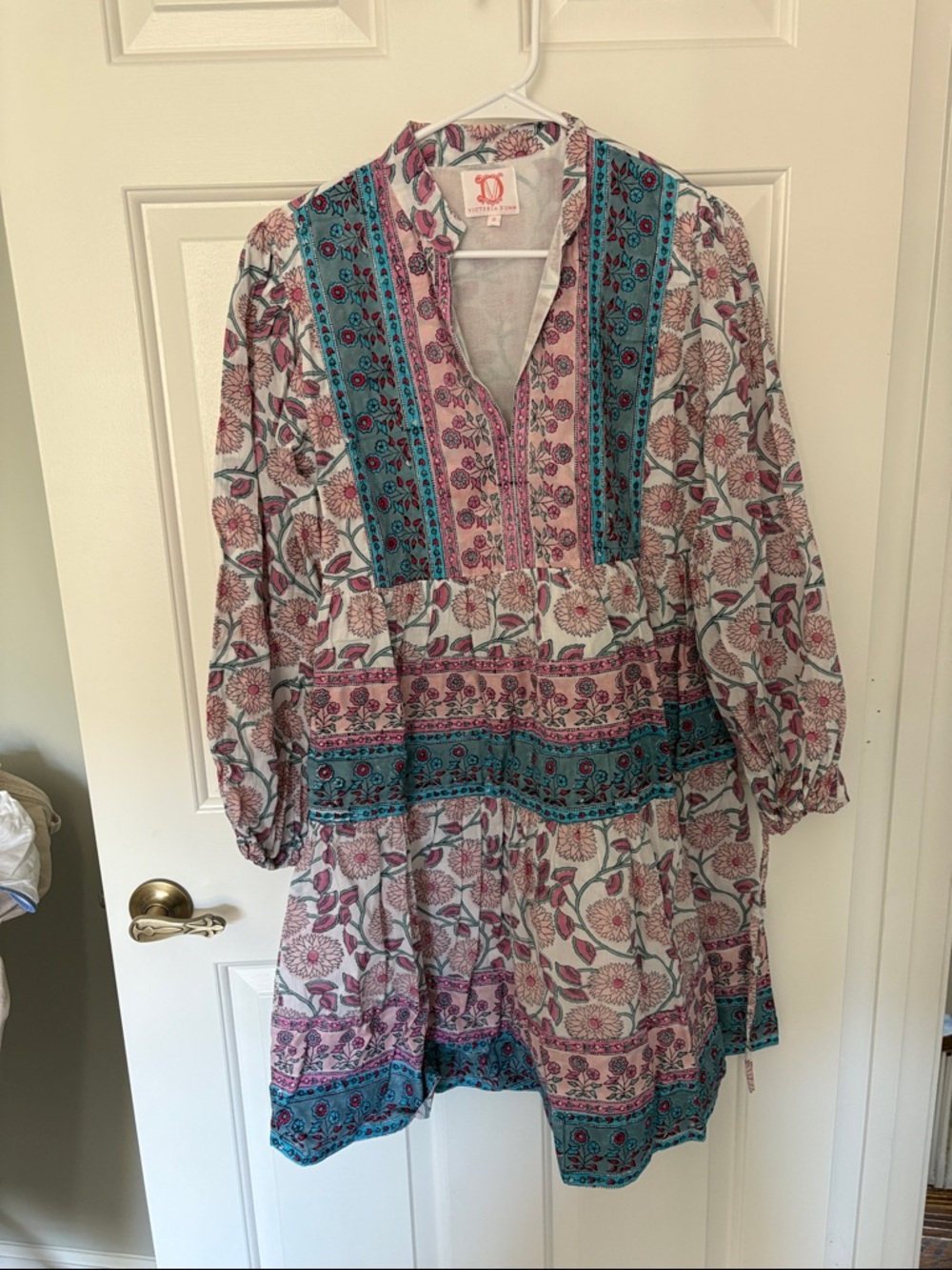 Victoria Dunn Dress size small